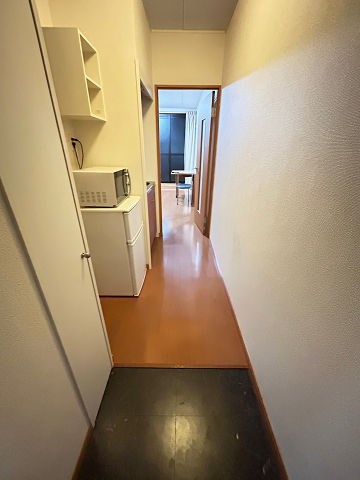 玄関　明るい玄関です