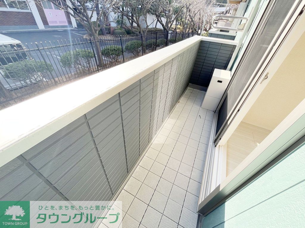 バルコニー　庭