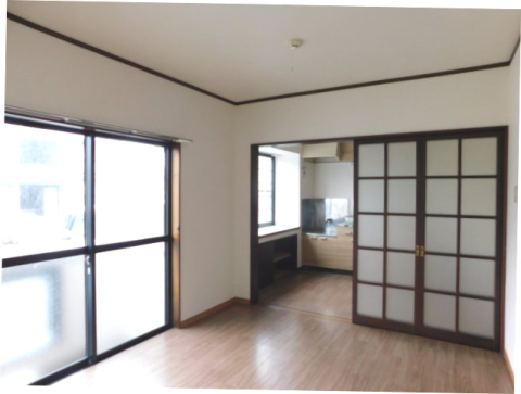 居室・リビング　※写真は他号室です