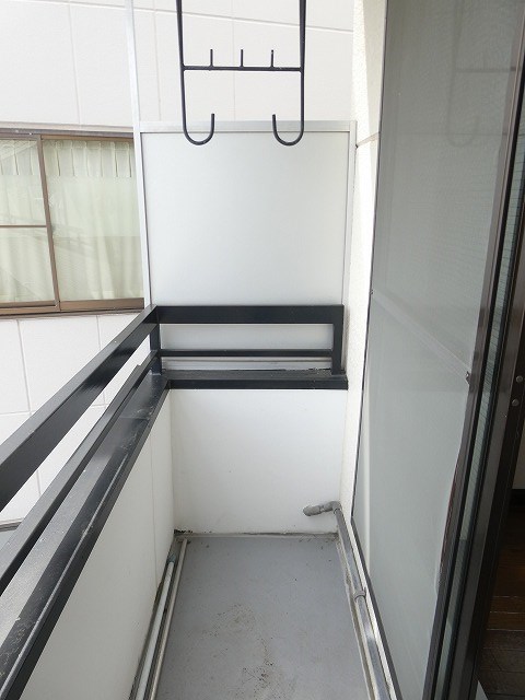 バルコニー　写真は206号室です（参考）