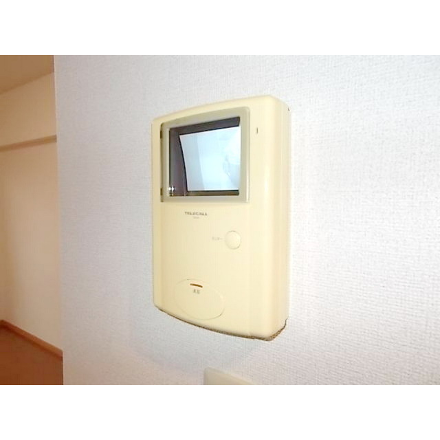 セキュリティ　来訪者の顔が確認出来ますね