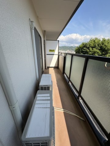 バルコニー　広々としたバルコニーです