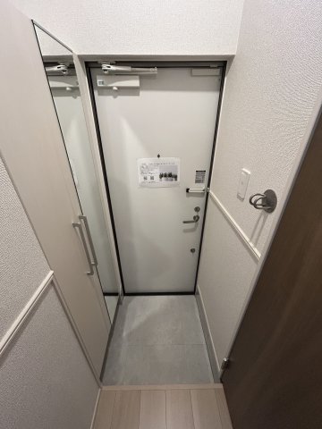 玄関　明るい玄関です