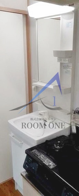 洗面設備　洗面台です。