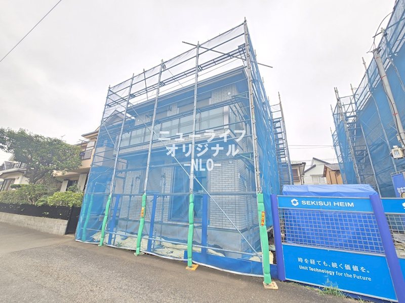 建物外観　耐震・耐火性に優れたセキスイハイム施工の新築賃貸アパート！