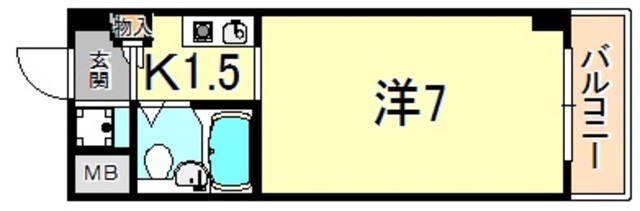トレビアンコートの間取り写真