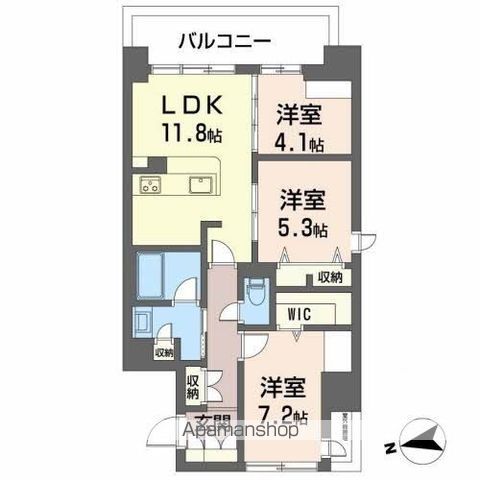 ケイマンの間取り写真