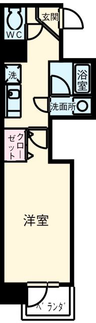 イーストガーデンリバーサイド町田の間取り写真
