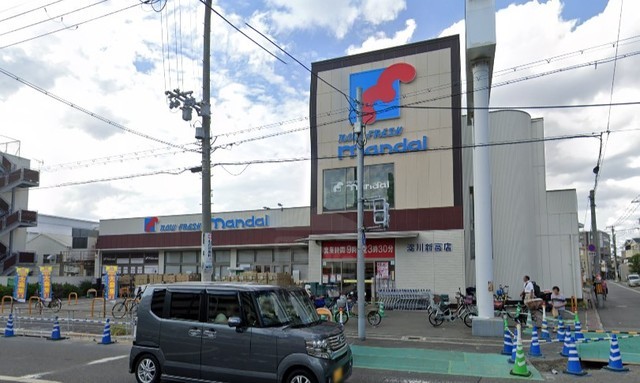 スーパー　万代　淀川新高店（スーパー）まで1395m