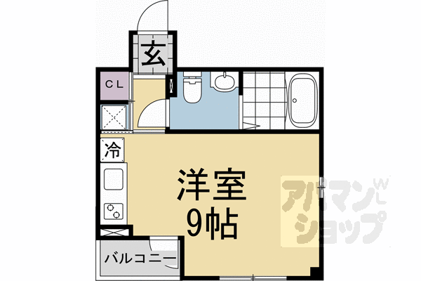 RANZ三条ogawaの間取り写真