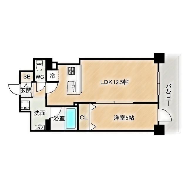レミオコート都島の間取り写真