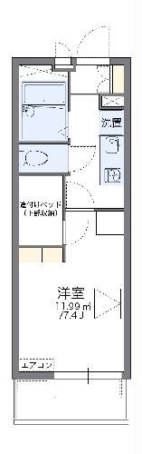 レオパレスニューセレッソの間取り写真
