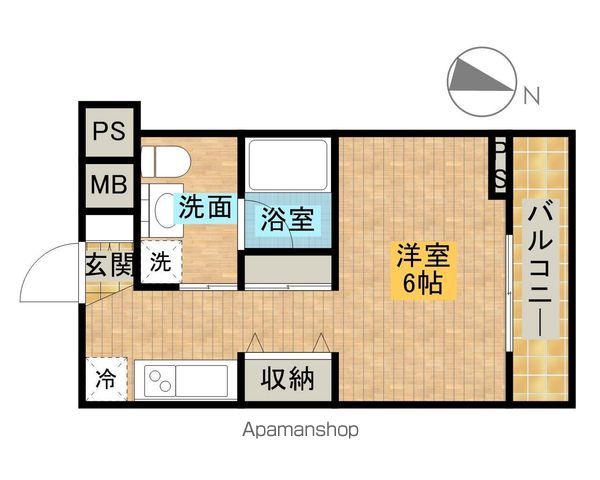 東京メトロ有楽町線 護国寺駅 徒歩1分 11階建 築19年の間取り写真