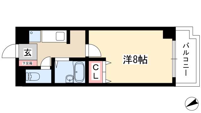 ジョバネ藤原の間取り写真