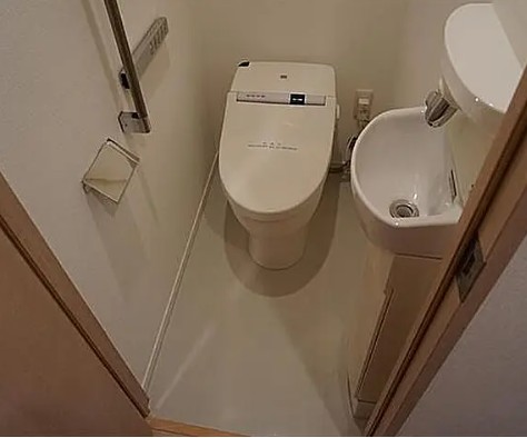トイレ　トイレもきれいです