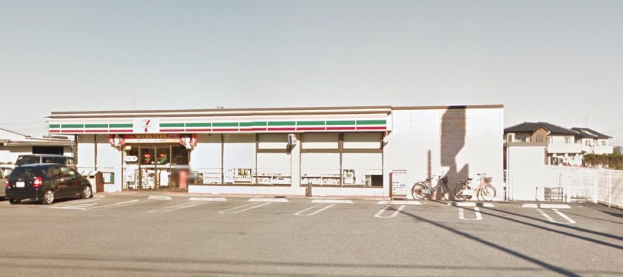 コンビニ　セブンイレブン常総中妻町店（コンビニ）まで673m