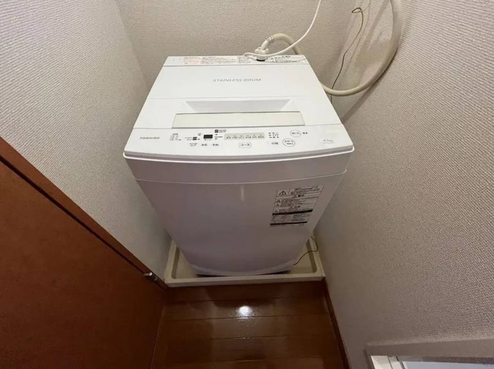 洗面設備　洗濯機置場