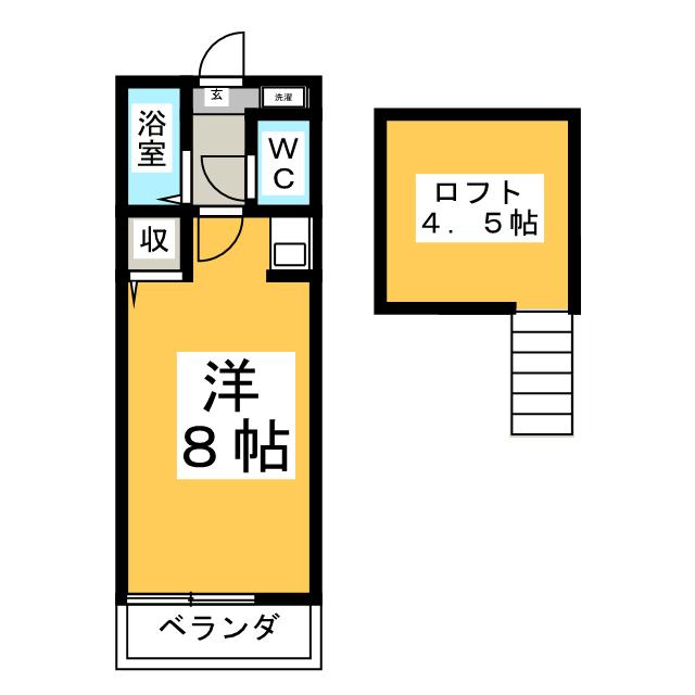 エクセルシャトー八乙女の間取り