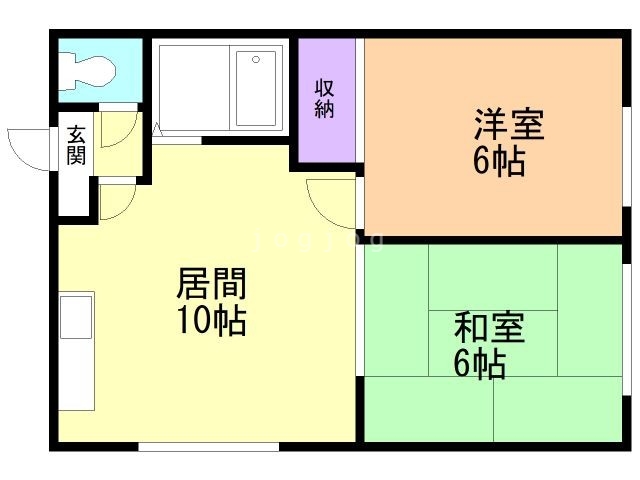 クドウハイツIの間取り