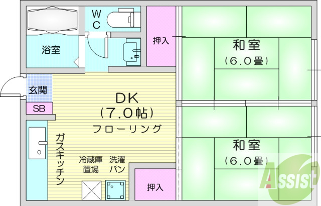 パールハイツ_間取り_0