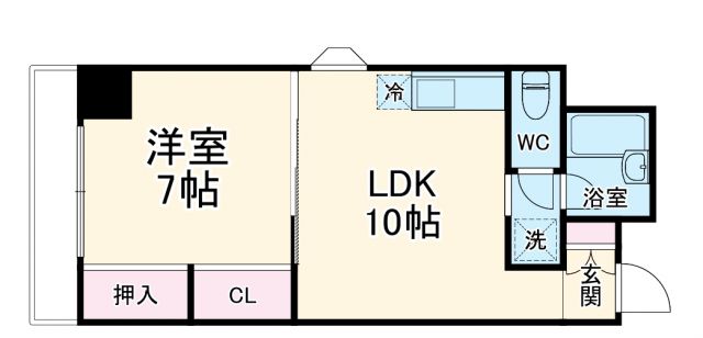 ミルオンデュール西町の間取り