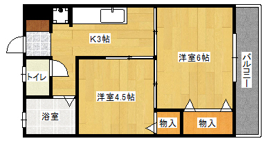 下山ビルの間取り