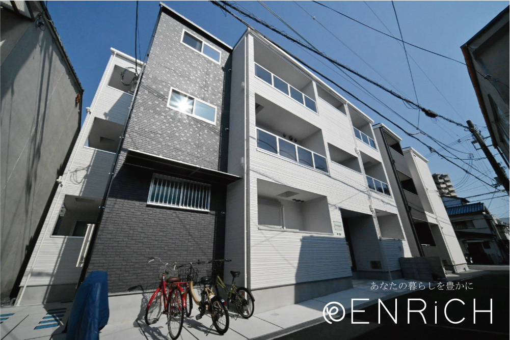 建物外観　当社管理★敷金、礼金0円、2024年3月28日以降入居可