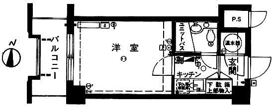 ニューライフ大通公園の間取り