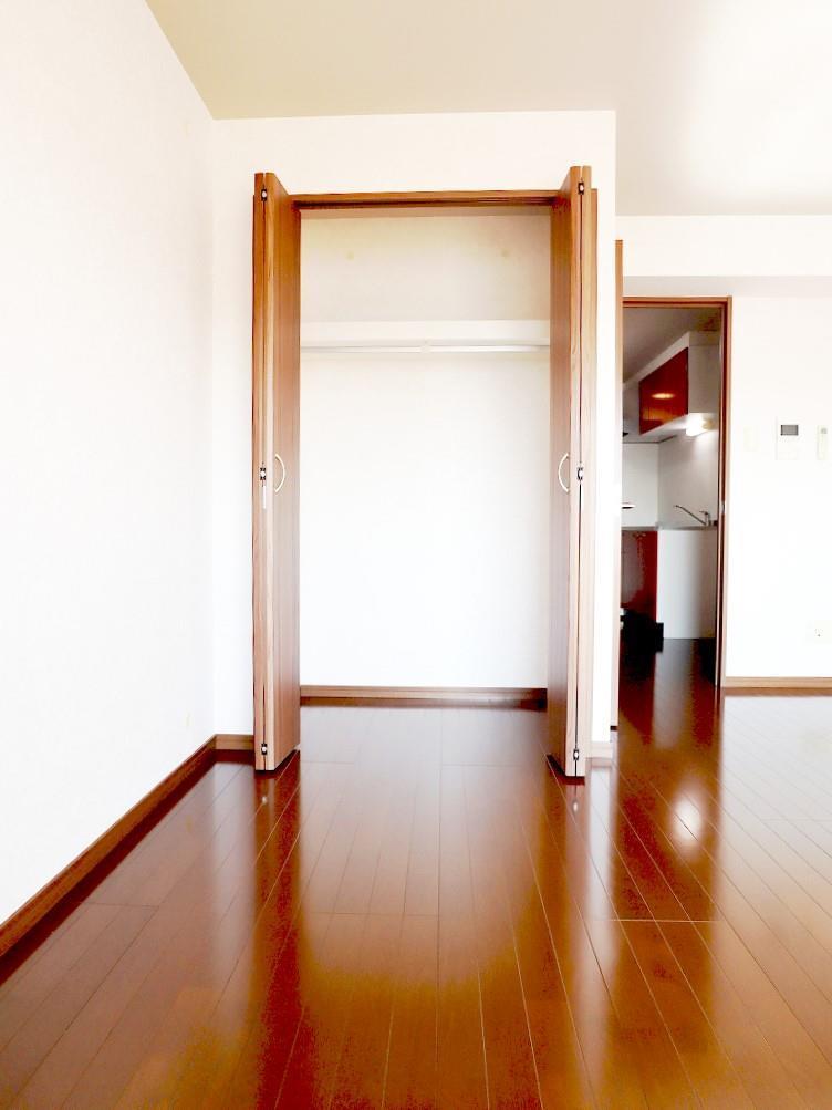 その他　奥行のあるクローゼットでパイプハンガー付きです