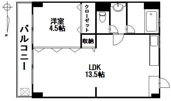 村上ビルの間取り