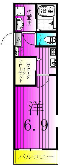 ヒルズ八柱IIの間取り