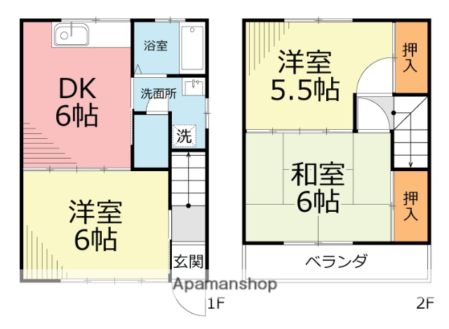 サンテラス大久保B_間取り_0