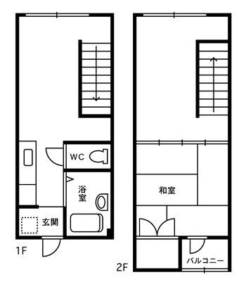 サンハイツ清水の間取り