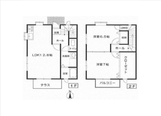 ハミングコート新地の間取り