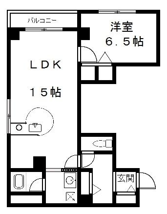 エクセレン滋賀里の間取り