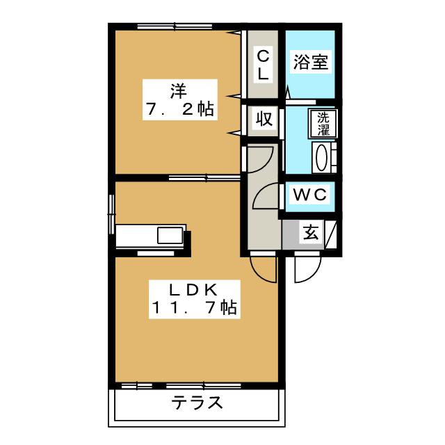 セピアハイム御園の間取り