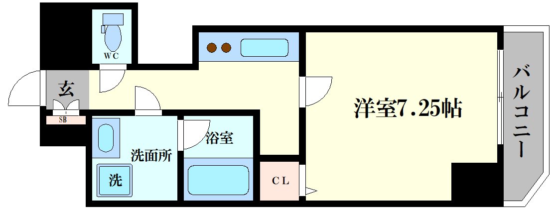 Halu花園町の間取り