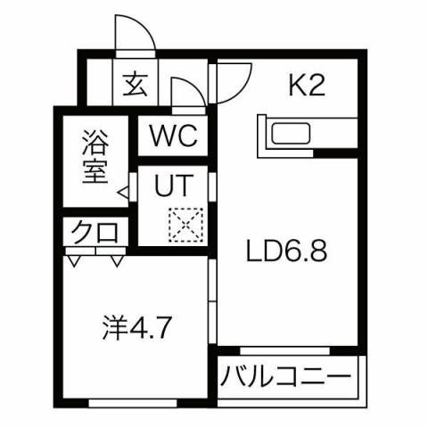 カハラ澄川の間取り