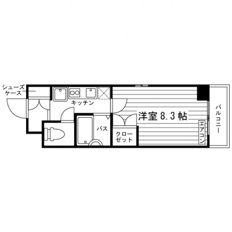 ゾンネ武蔵野の間取り