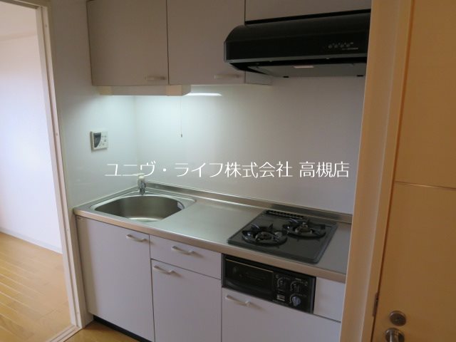 【茨木市新庄町のマンションのキッチン】