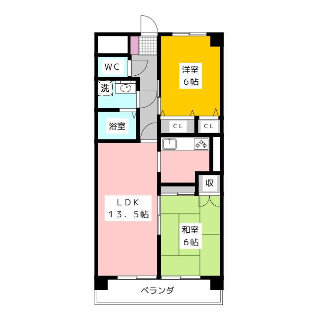 カーサファミリアの間取り