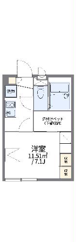 レオパレス杉山の間取り