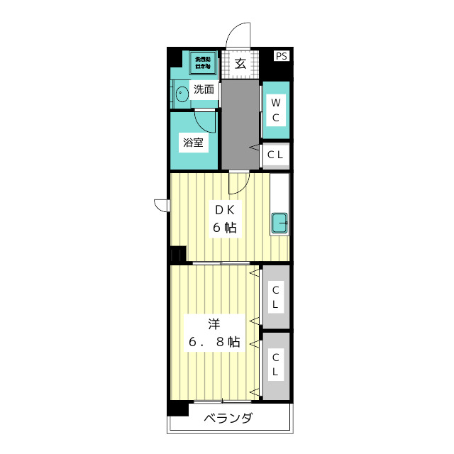 ソラーレ高社の間取り