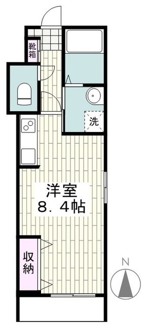 茅ヶ崎市元町のマンションの間取り