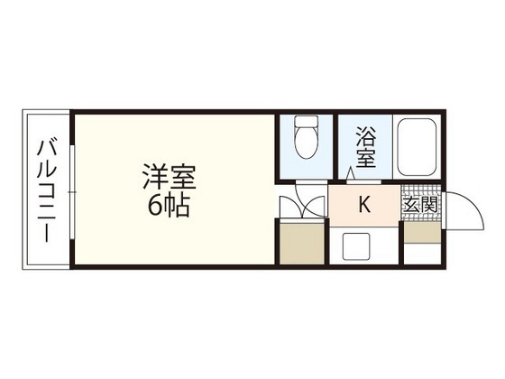 広島市東区中山南のマンションの間取り