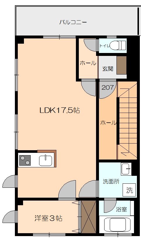 フェルゼンの間取り