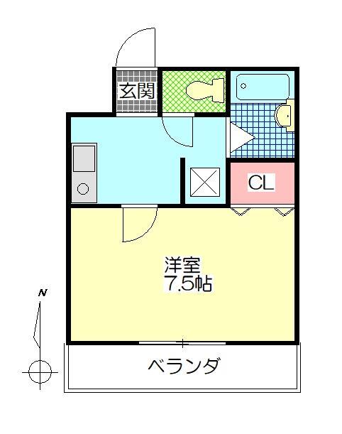 ドリームマンション足立の間取り