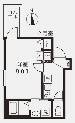 バズ大物の間取り