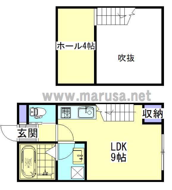 コンフォーティアの間取り