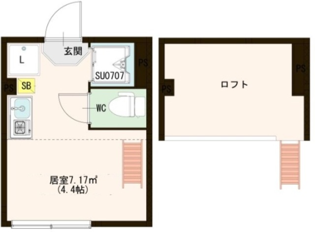 Iniesta笹塚の間取り